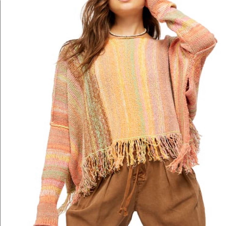 Free People Radiate Sweater In Confetti Combo